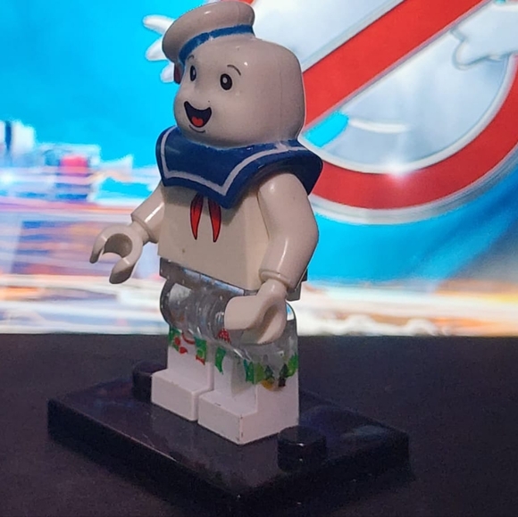 Custom Lego Compatible Holiday Stay Puft Minifig Ghostbusters Marshmello M6 - Picture 4 of 4